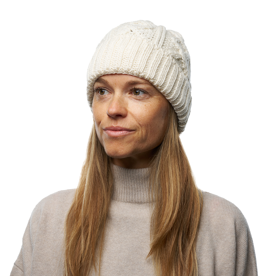 Diamond Supersoft Merino wool hat natural