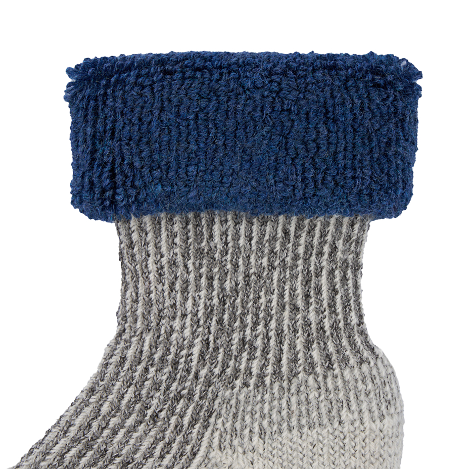 Kids’ Merino Wool Terry Socks Blue