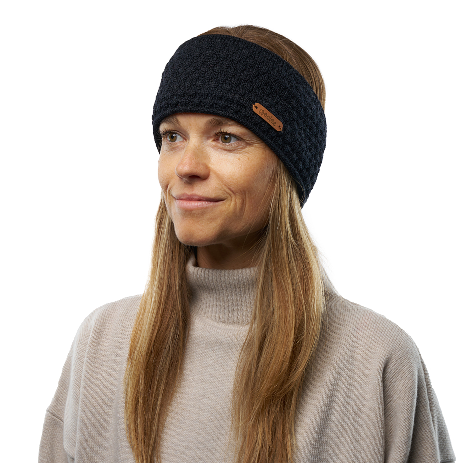 Woolee Knitted Headband C06 Black