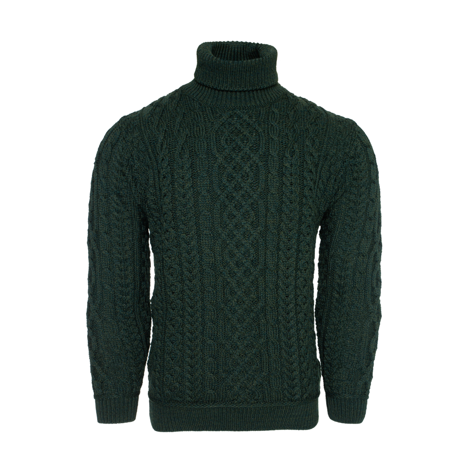 Men’s Vlnka Wool Sweater S11 Dark Green