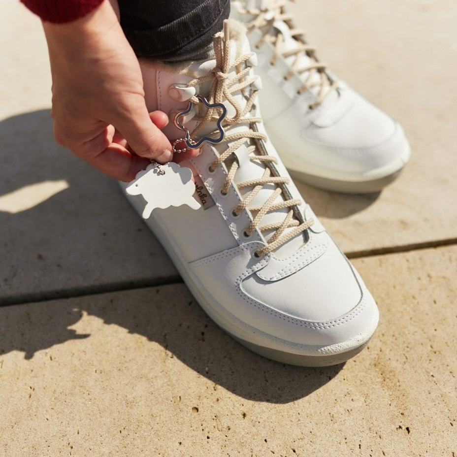 Prestige Vlnka Winter Boots with Wool Lining White