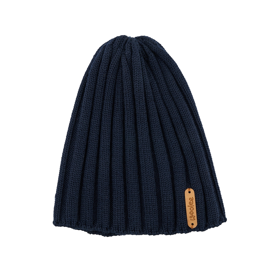 Woolee Wool Hat V34 Dark Blue