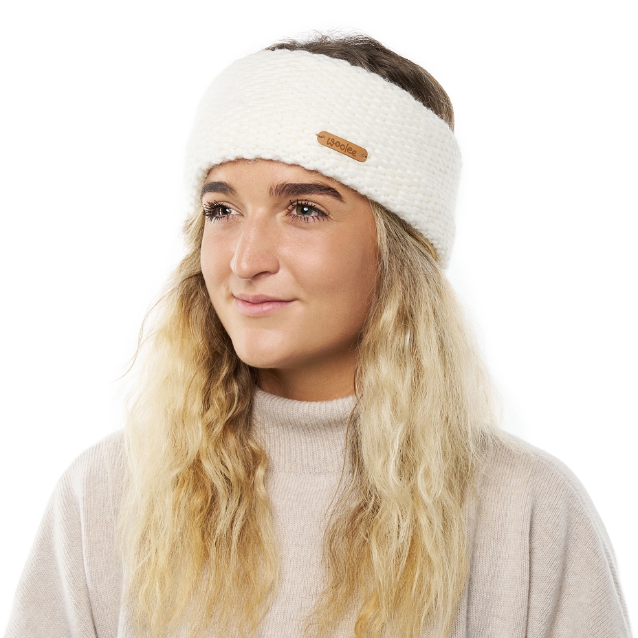 Woolee Knitted Headband C07 Creme