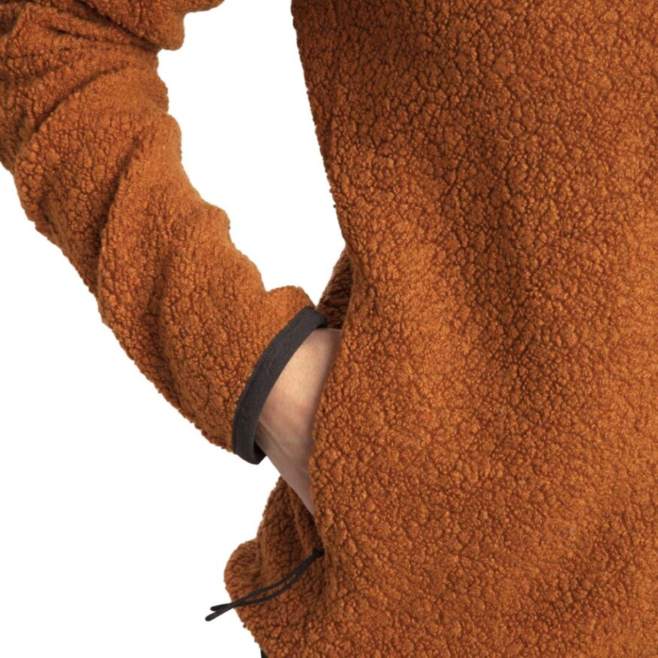 Merino Flok Lundhags Women's Sweatshirt - Brown