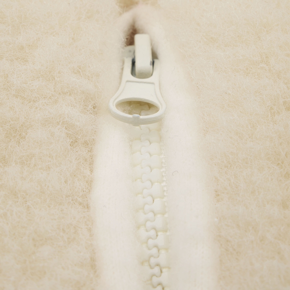 Sport Style Wool Vest Natural