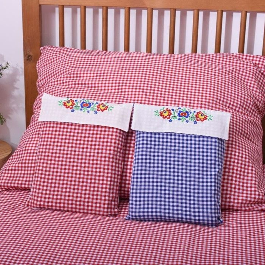Course Cotton Sheets Folklore Red