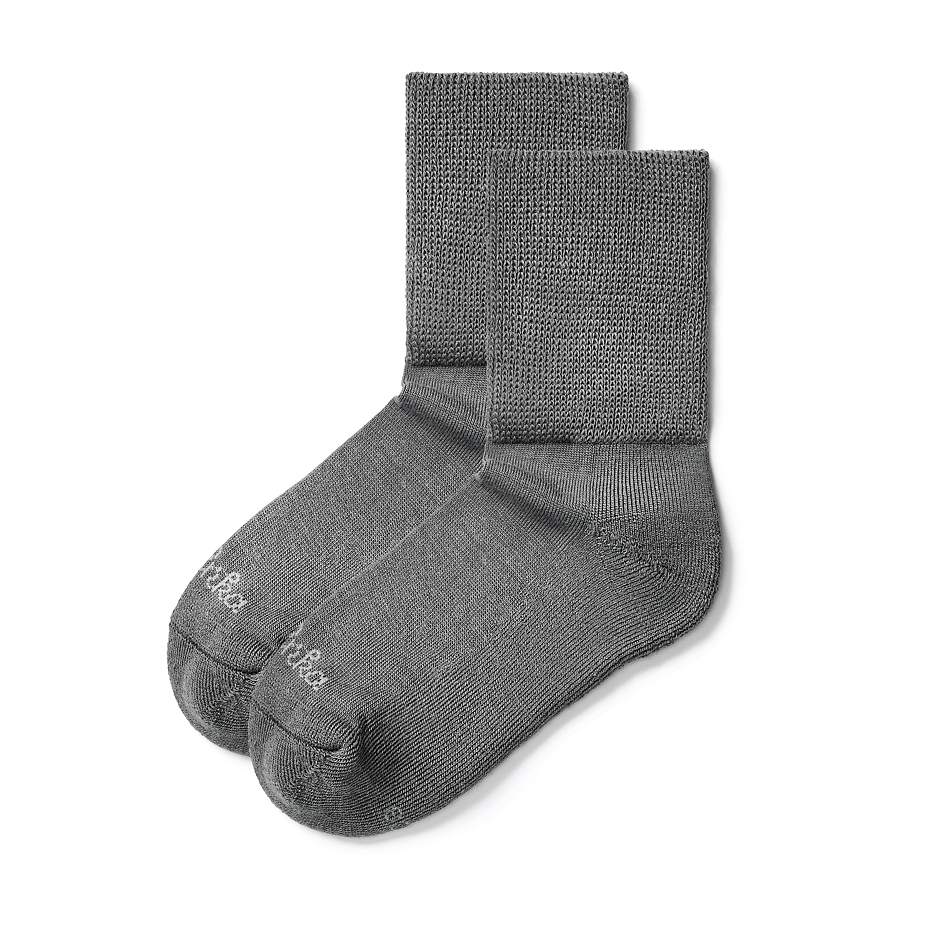 2 pairs “Siberia“ Merino Wool Socks Grey
