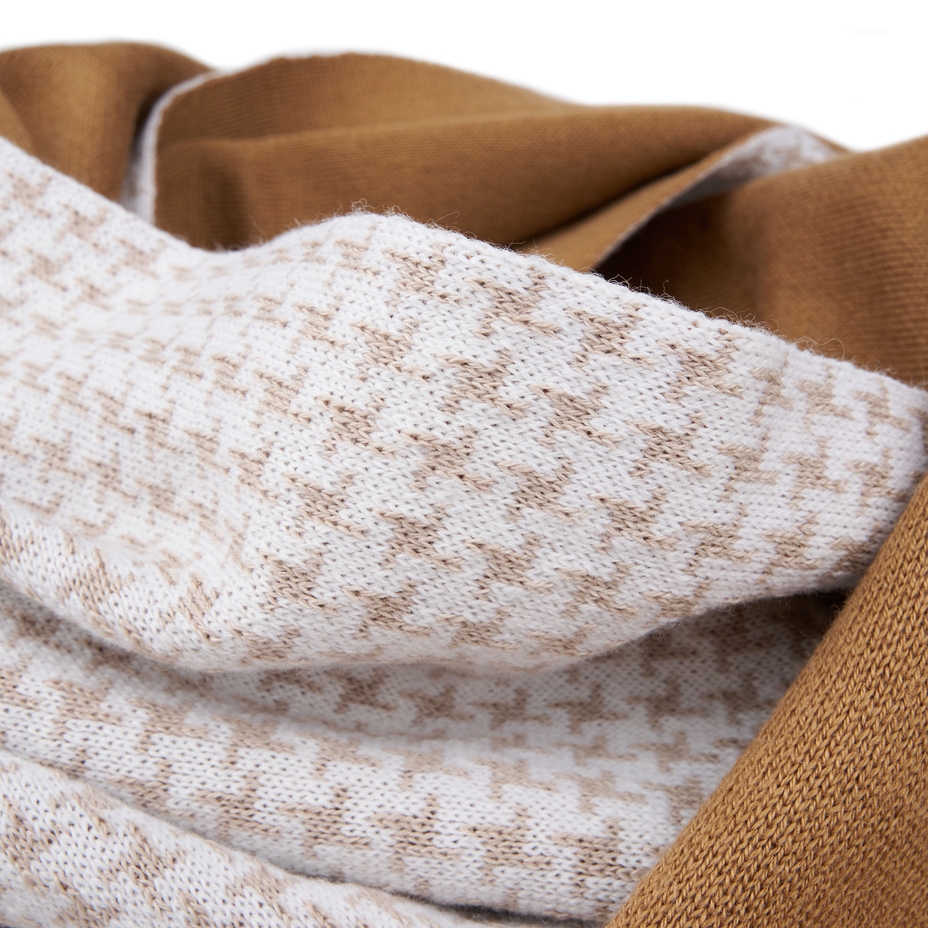 Woolen Scarf Extrafine Merino Beige