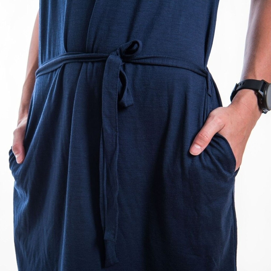 Women's summer dress Sensor Merino Active blue