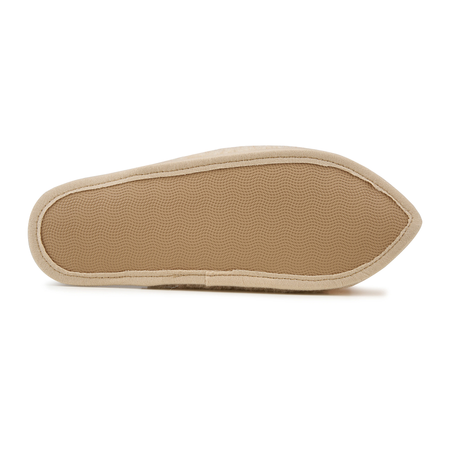 Women's wool slippers Lenka beige