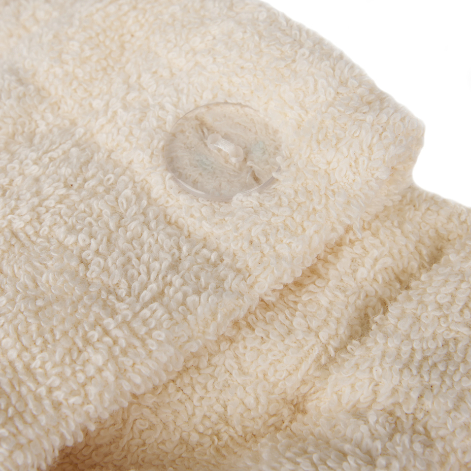 Cotton terry kilt for sauna natural