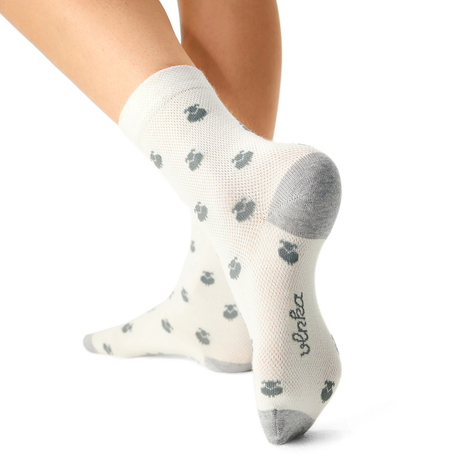 Merino Summer Socks Grey Sheep