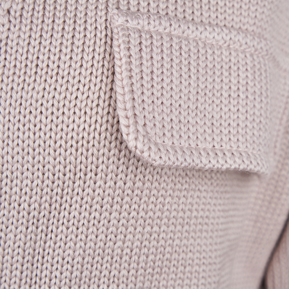 Merino Woolee Capsule wool cardigan beige