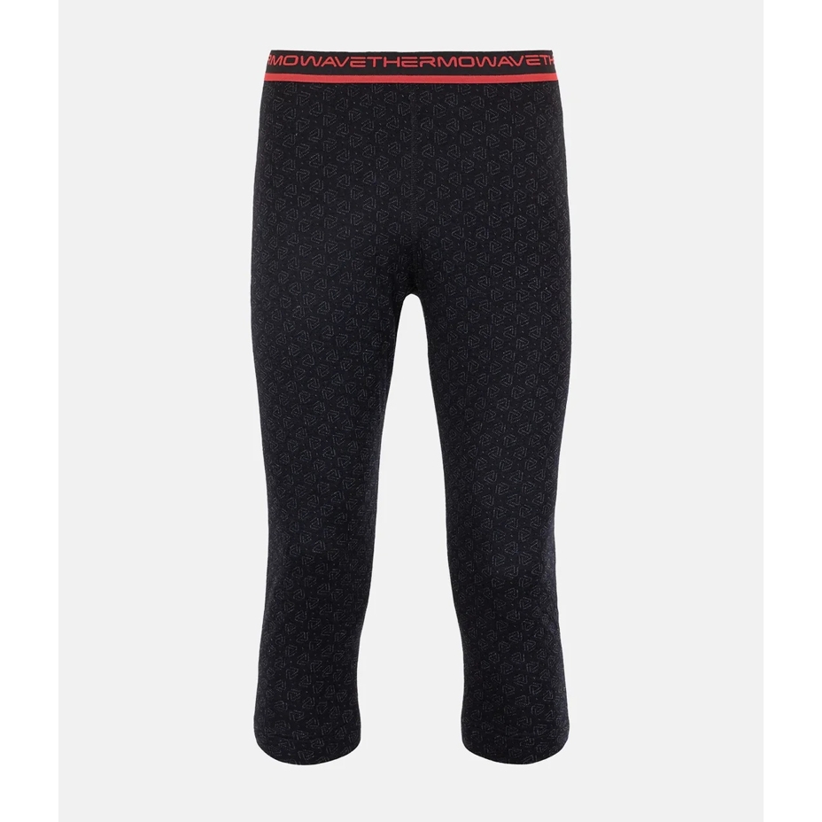 Men's functional 3/4 underwear Merino XTREME Thermowave Black