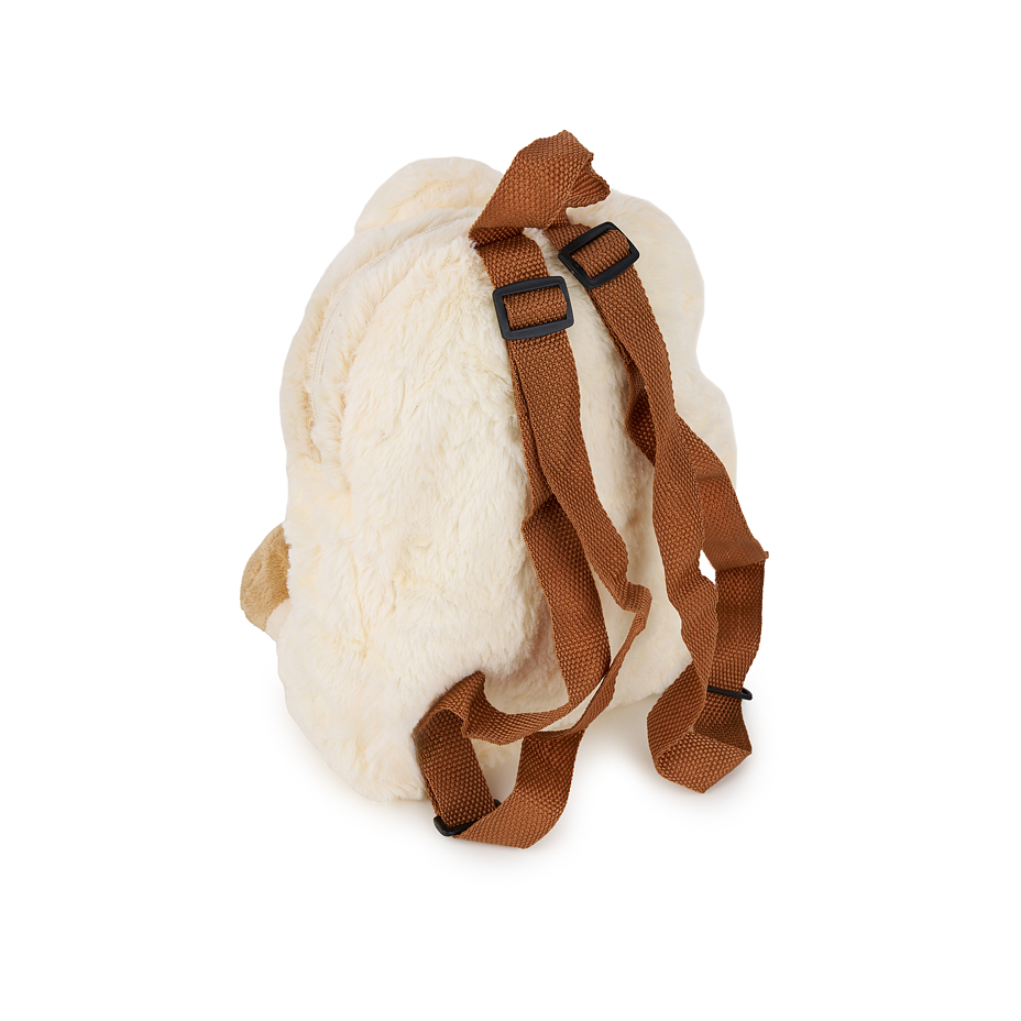 Children's backpack lamb natural