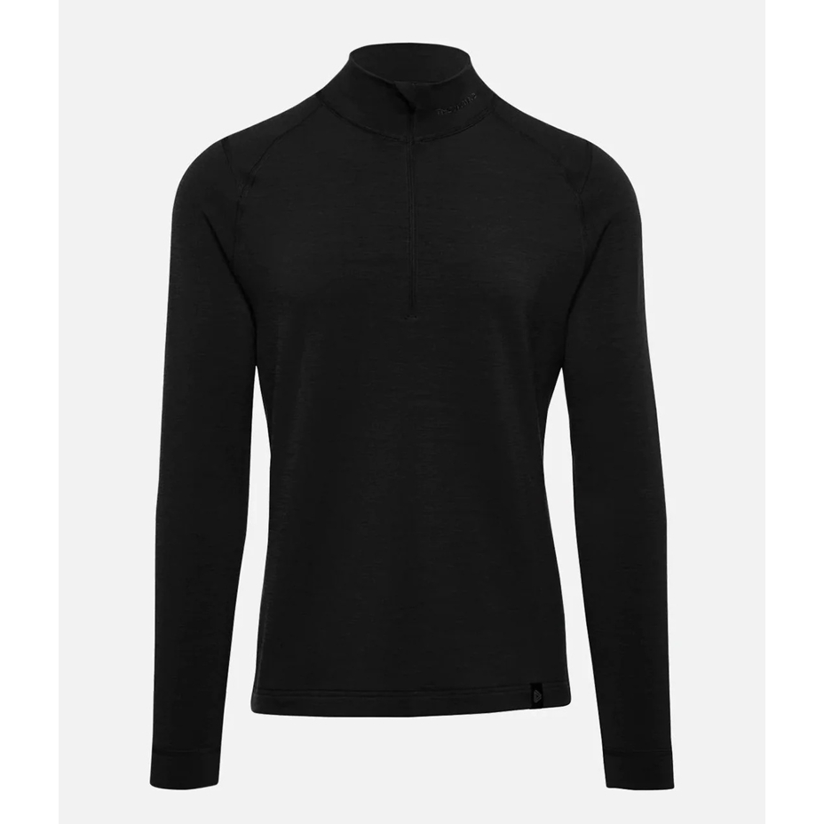 Men's wool zip-up sweatshirt ARCTIC Thermowave black