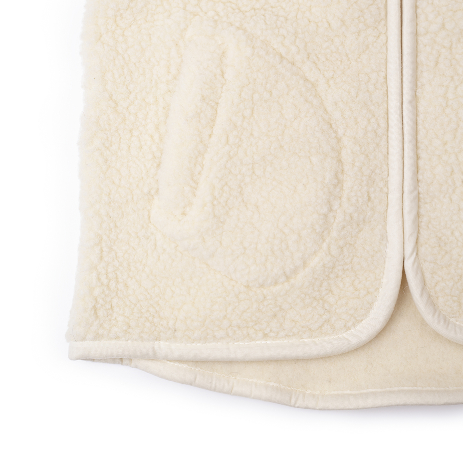 2-in-1 Wool Jacket Natural