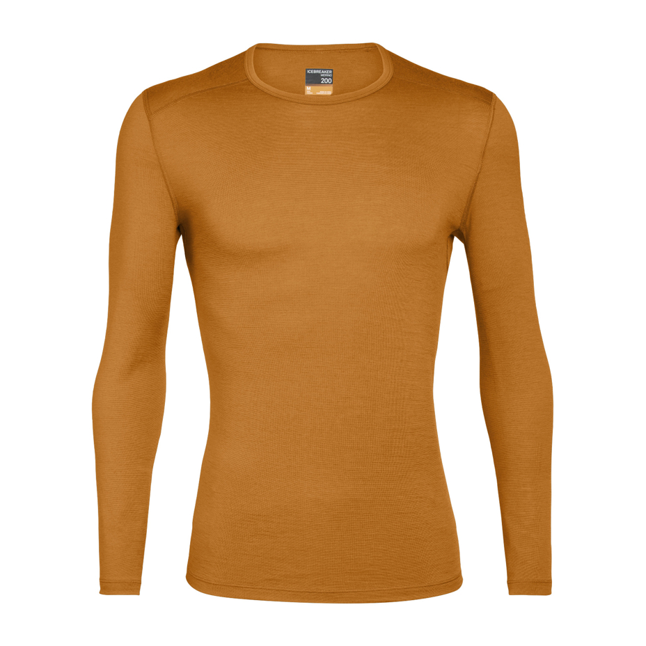 Men's Performance 200 OASIS ICEBREAKER Merino Top Beige