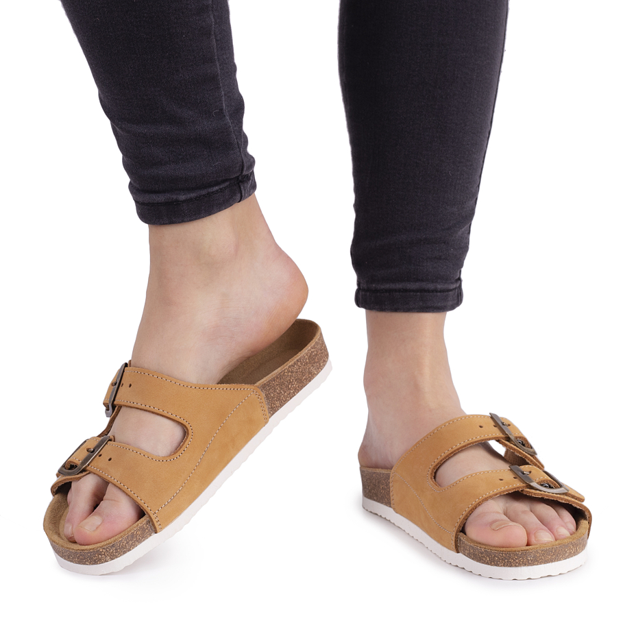 Women's Linda Orthopaedic Cork Sliders Beige model 2024