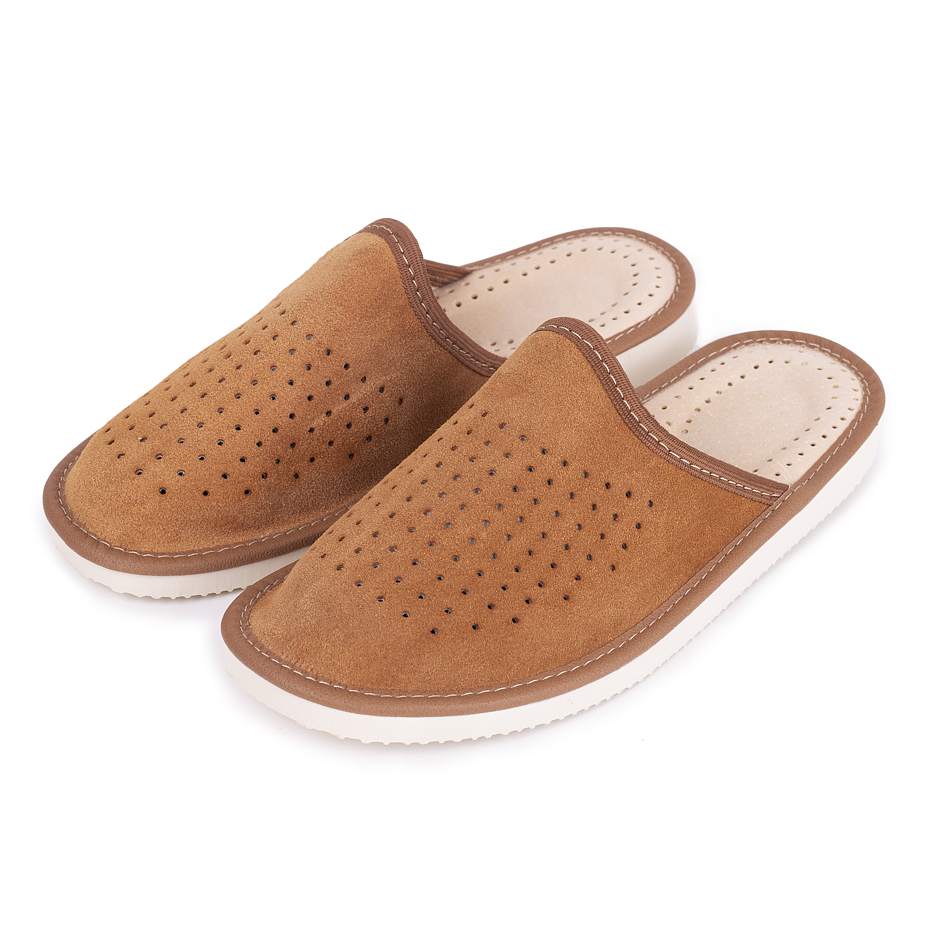 Women's Leather Summer Slippers