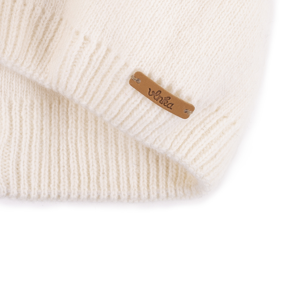 Vlnka Woolly Hat V06 White