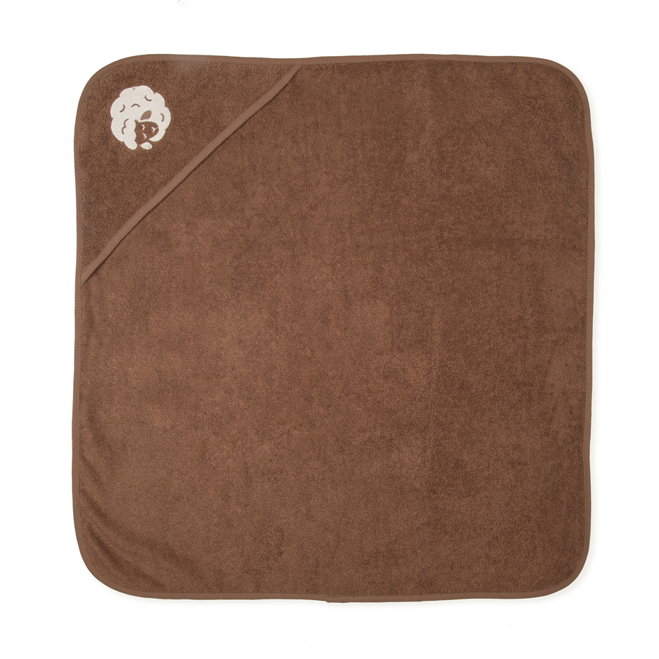 Hooded Baby Towel Brown