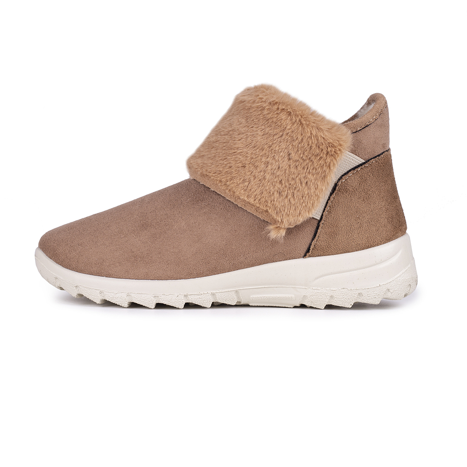 Women's Bara Winter Ankle boots with Wool Lining Light Brown
