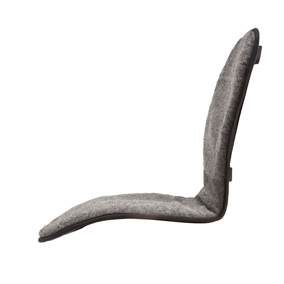 Wool Car Seat Cover Dark Grey