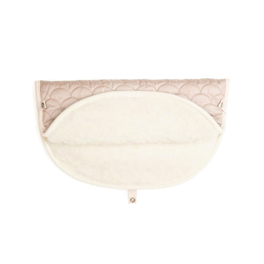 Wool Hand Muff Cream