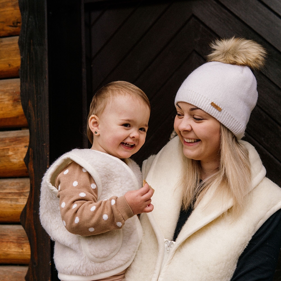 Vlnka Woolly Hat V06 White