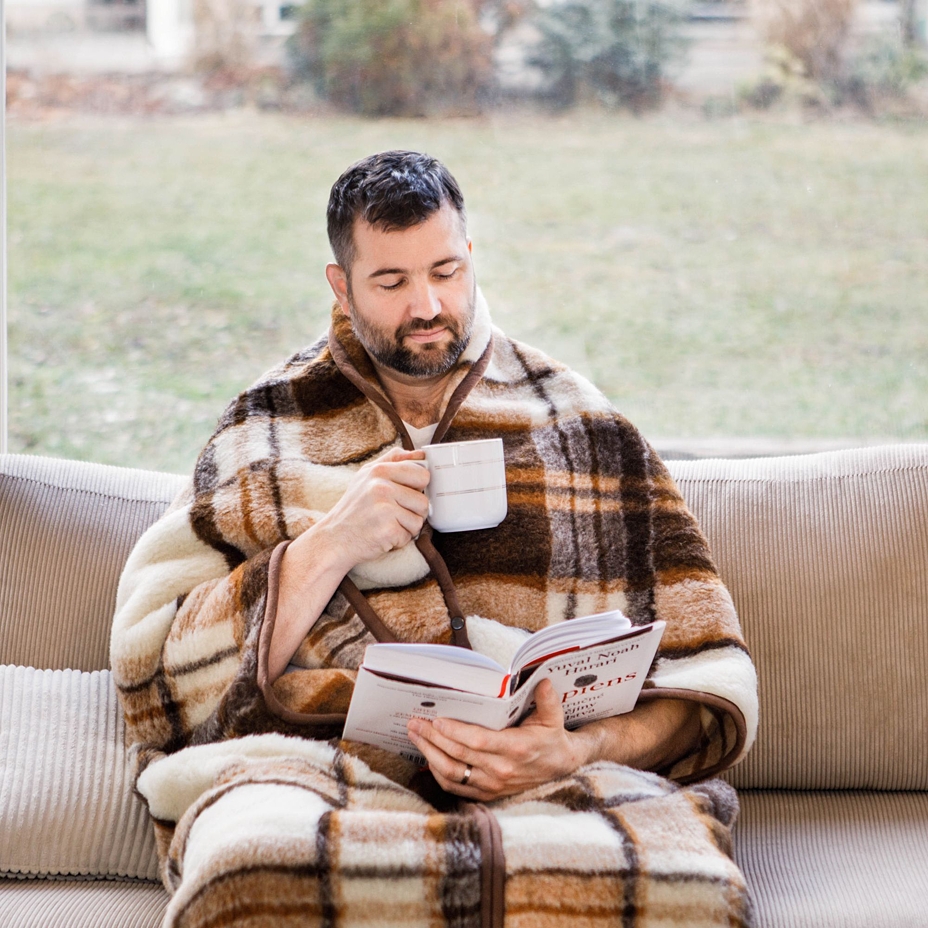 Wool TV Blanket