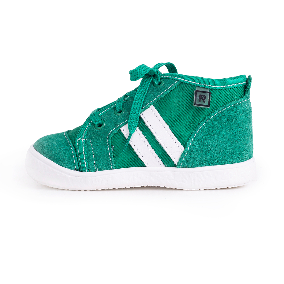 Kids’ leather sneakers Koko Green