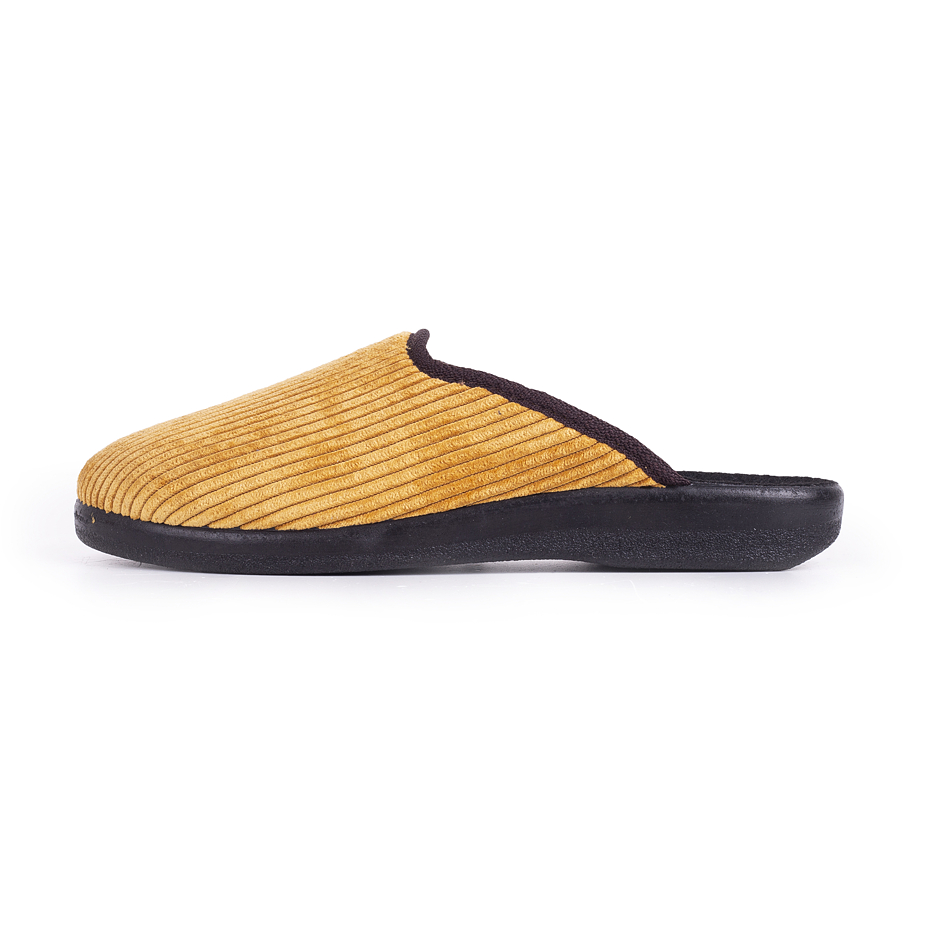 Women's Corduroy Slippers Yellow