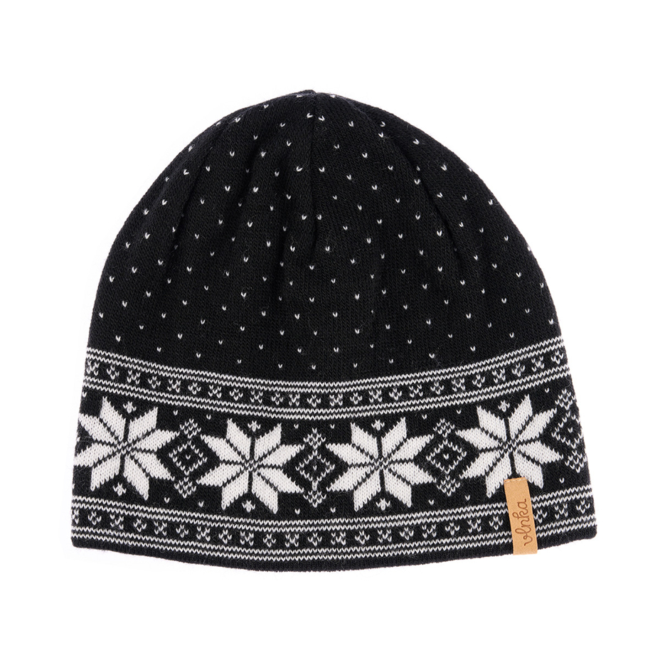 Vlnka Wool Beanie V25 Black