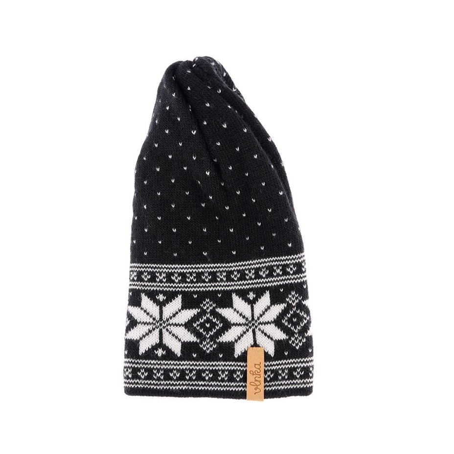 Vlnka Wool Beanie V25 Black