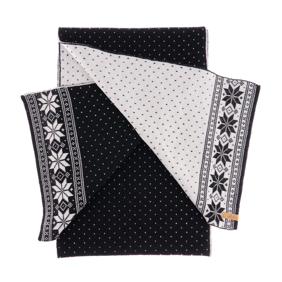 Vlnka Wool Scarf B03 Black
