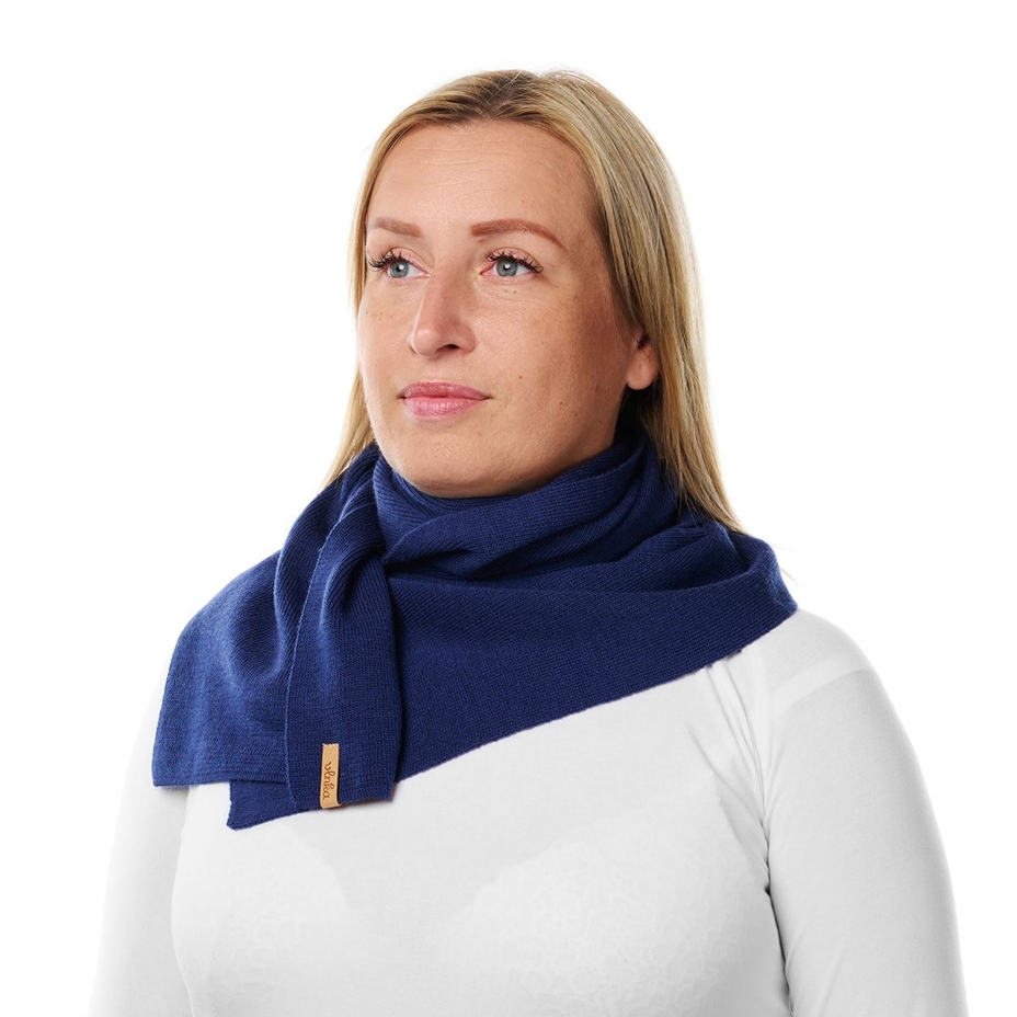 Vlnka Wool Scarf B04 Blue