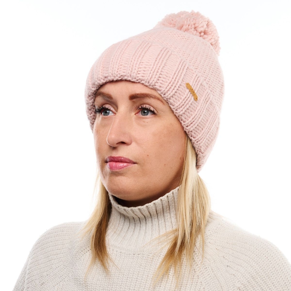 Vlnka Wool Beanie V03 Pink