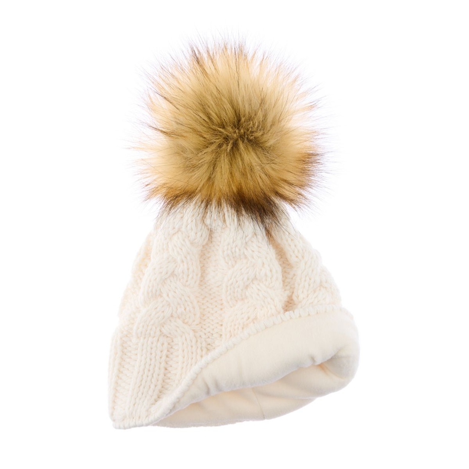 Vlnka Wool Beanie V08 Natural