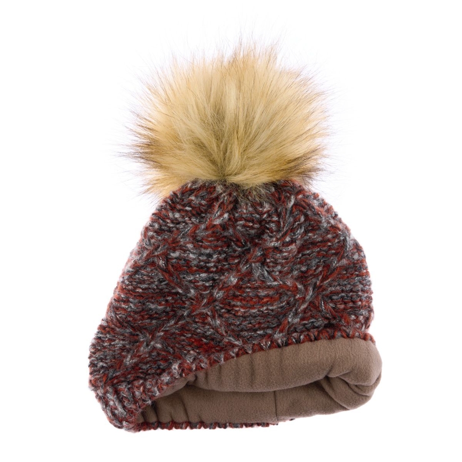Vlnka Wool Beanie V09 Brown