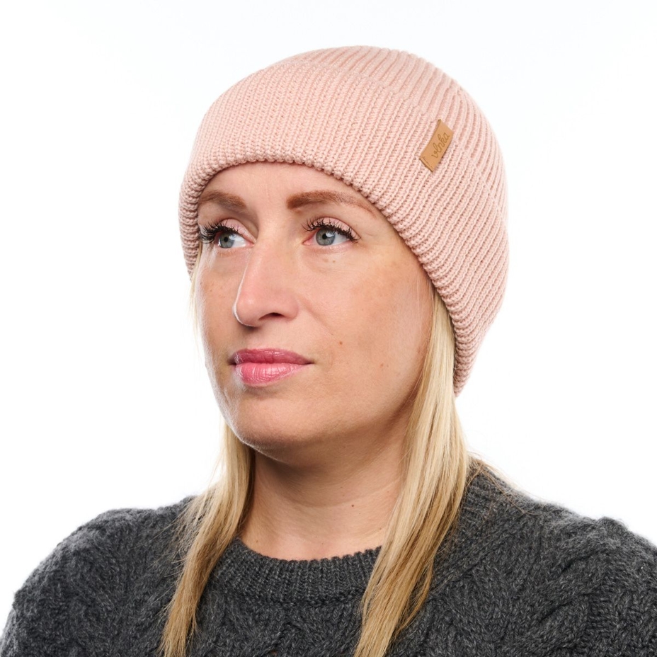 Vlnka Wool Beanie V21 Pink