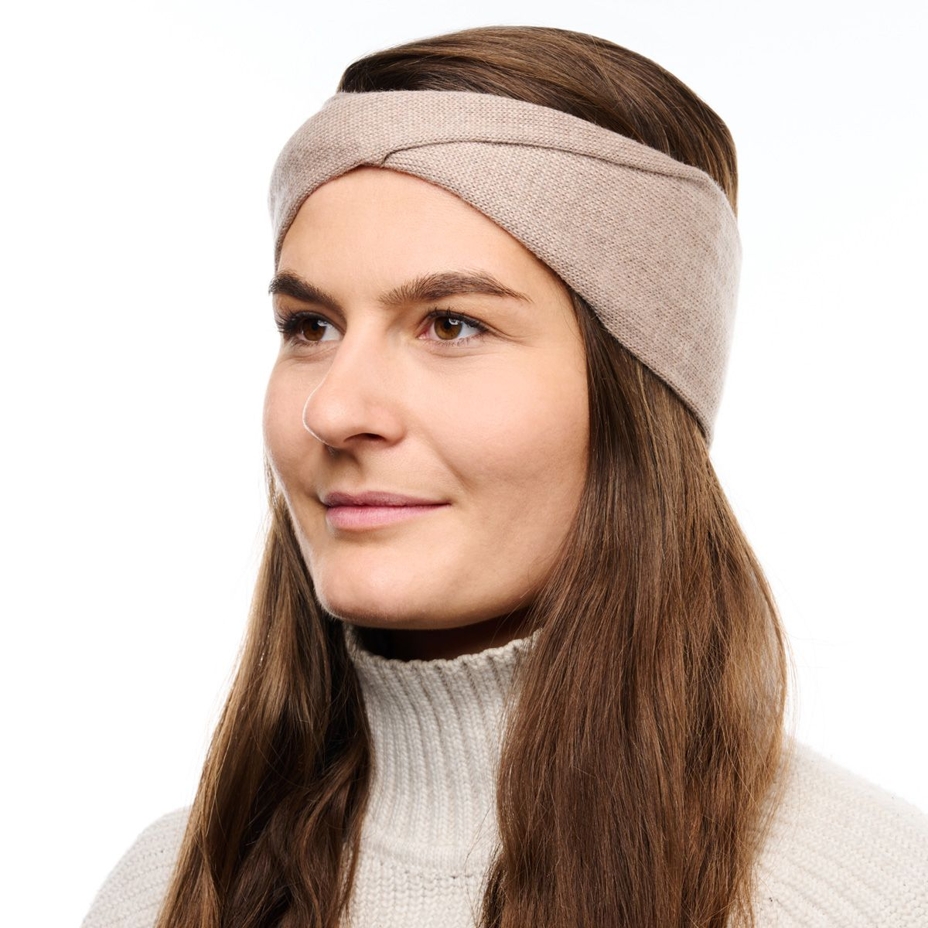 Vlnka Wool Headband C03 Beige