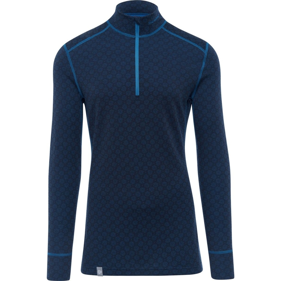 Men's Performance MERINO XTREME THERMOWAVE Top with Zip Dark Blue