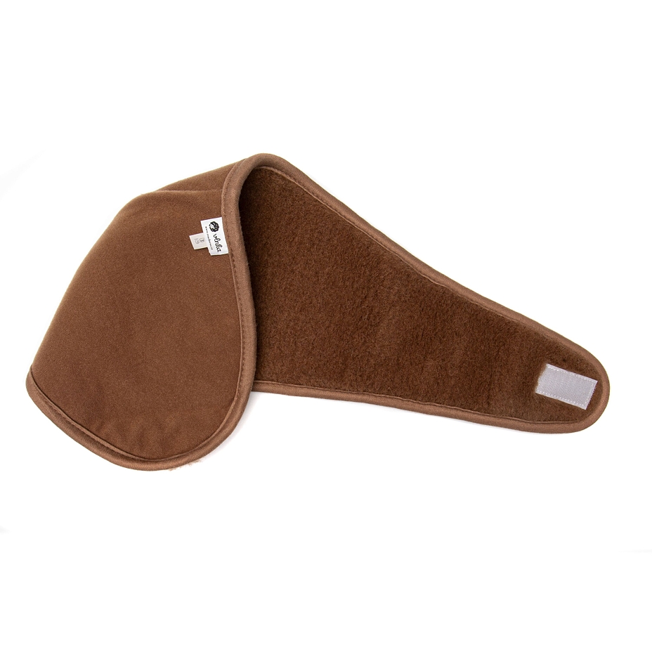 Wool Knee Brace Brown