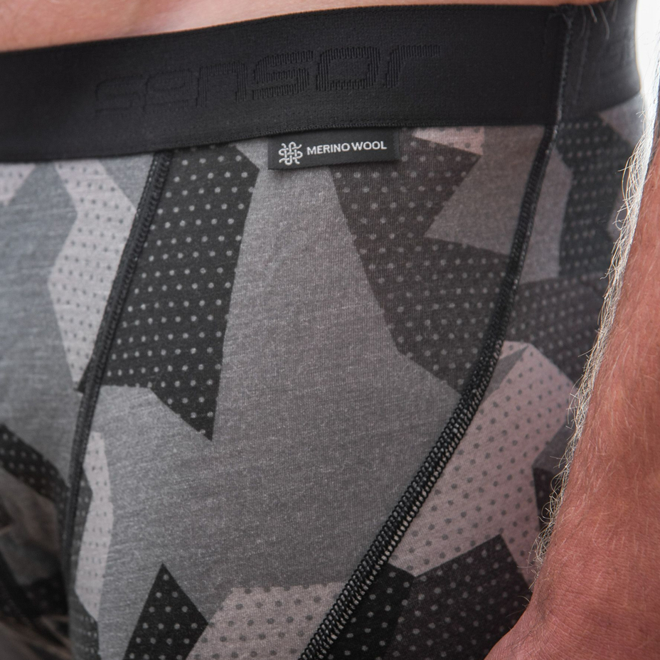 Men's Performance Sensor Merino Impress Boxers Camo