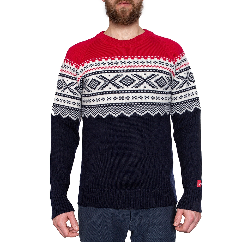 Men’s Ulvang Marius Roundneck Sweater Red