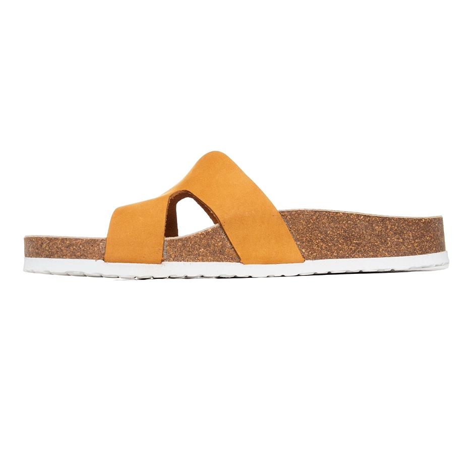 Women’s Zora Orthopaedic Cork Sliders Beige