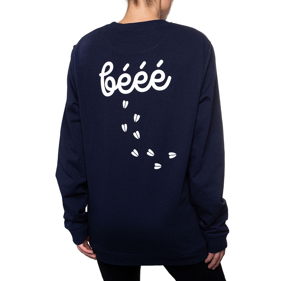 Woolvilli Cotton Sweatshirt Navy