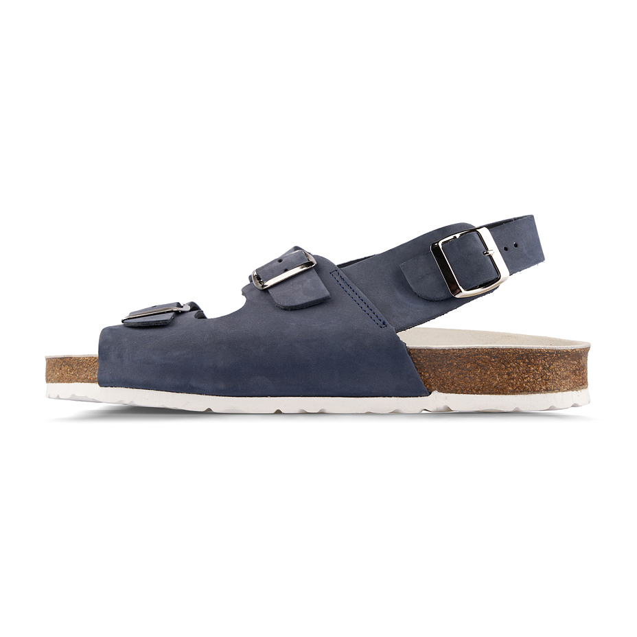 Men’s Stefan Orthopaedic Cork Sandals Blue