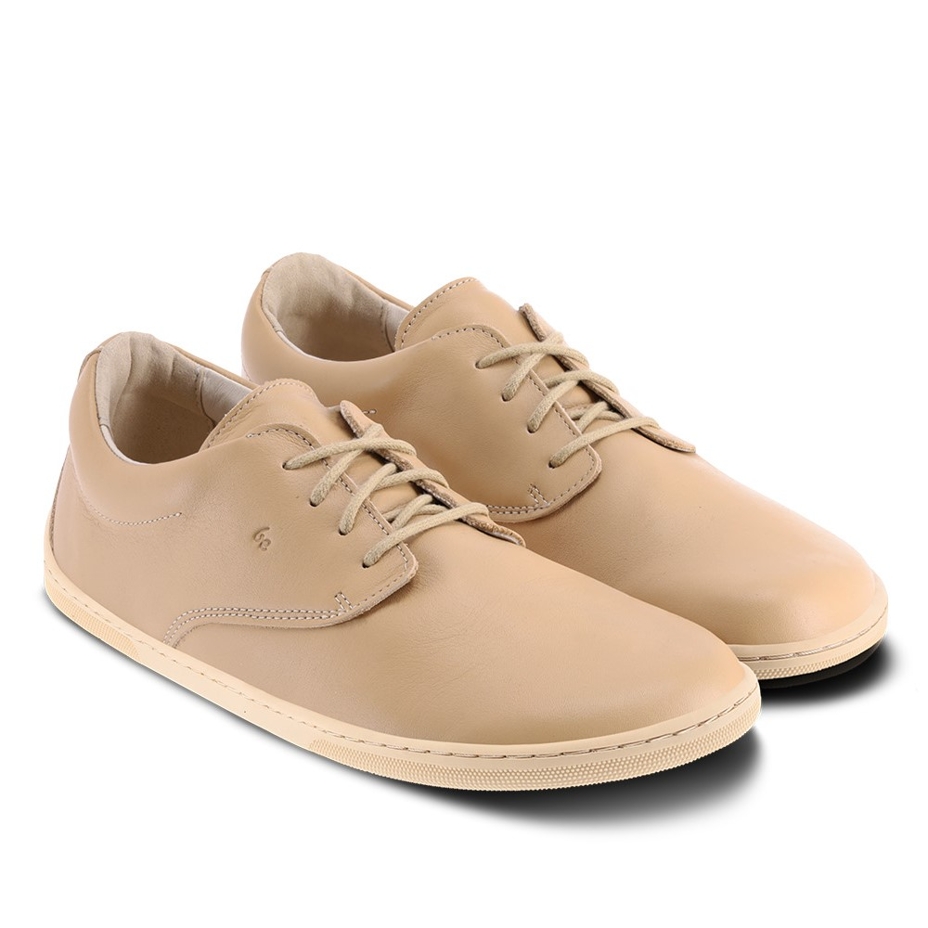 Cityscape Leather Barefoot Shoes Brown